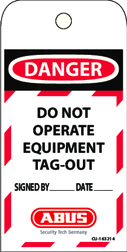 Lockout Tags T102/T104/T106